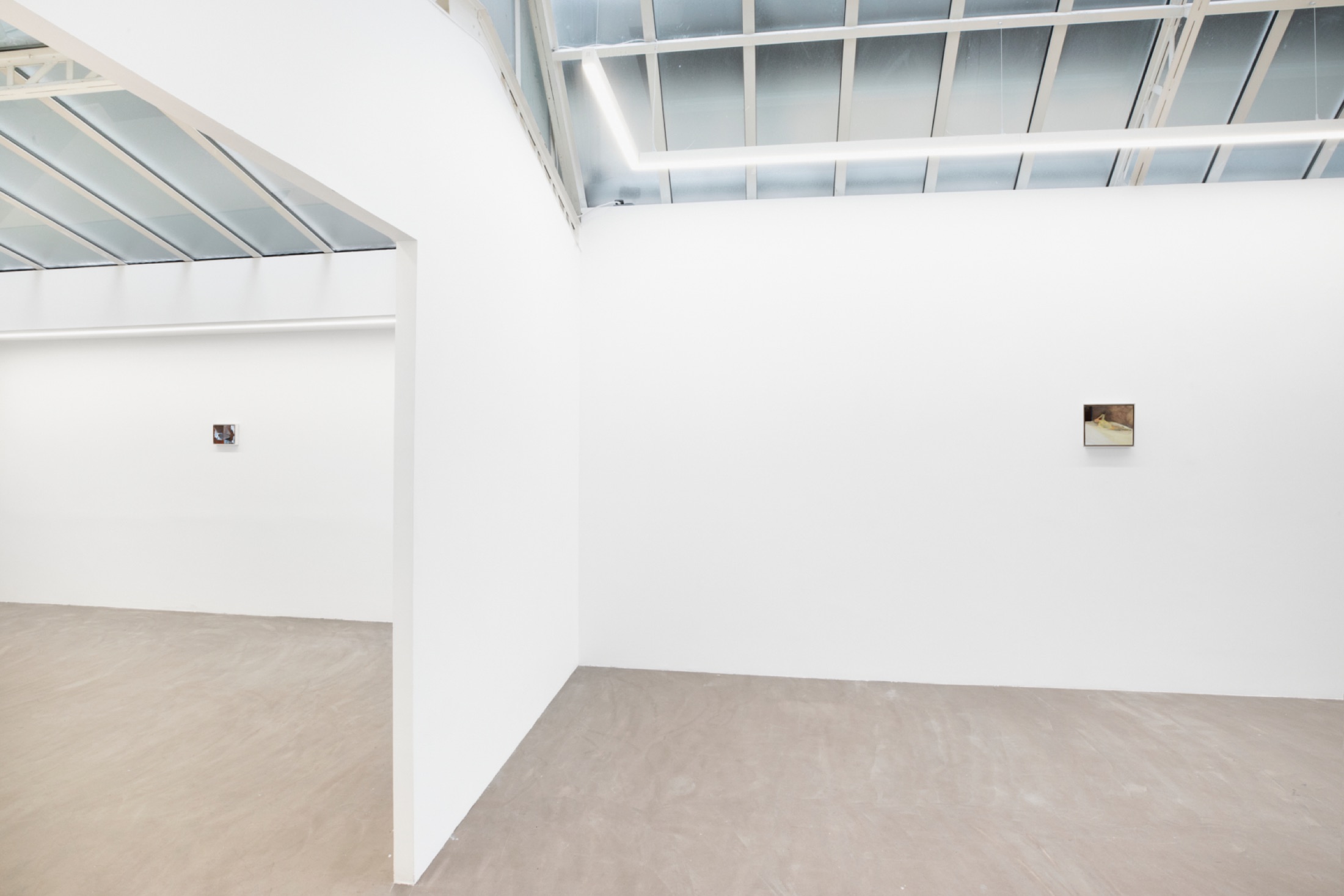 Installation view of Long Light, Bremond Capela, Paris, France, 2025